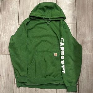 XL Green Carhartt hoodie